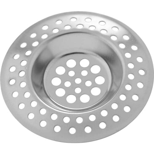 Sewer Kitchen Sink Strainer Floor Drain Water Sink Filter Dense Holes Hair Catcher Stopper Kitchen Drain 7cm Diameter