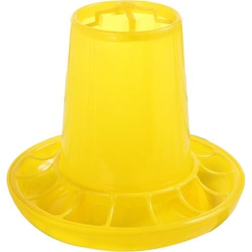 Chicken Feeders Plastic Automatic Poultry Food Containers Dispenser for Chicks Birds Pigeons Quails Easy to Fill
