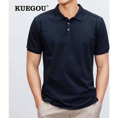 KUEGOU Mens Polos