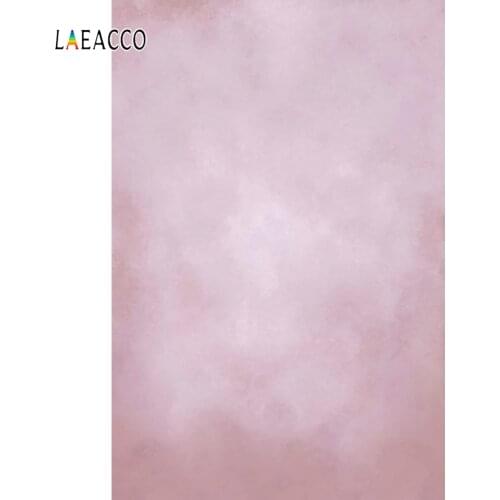 Laeacco Light Pink Color Backdrops Solid Gradient Grunge Vintage Baby Shower Newborn Photography Backgrounds For Photo Studio