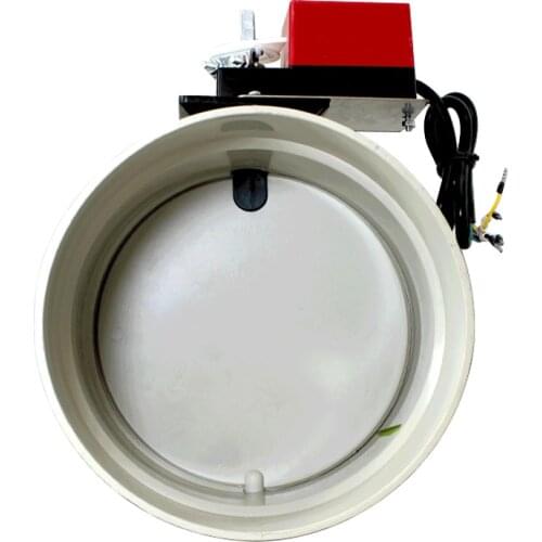 DC12V DC24V Adjustable flow rate Damper Electric Air Valve Motorized Check Valve AC220V