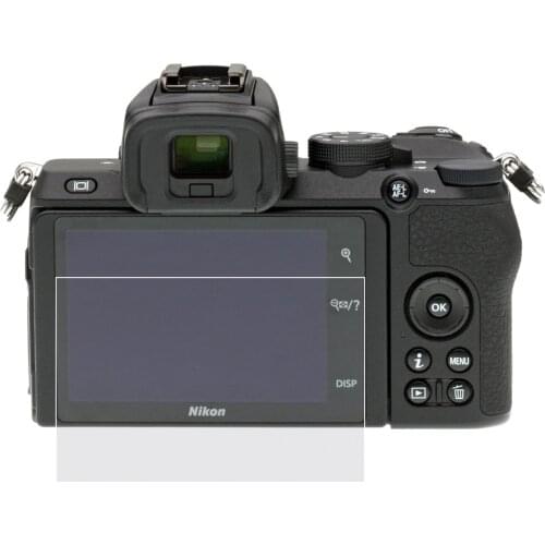Self-adhesive Tempered Glass LCD Screen Protector Cover Guard for Nikon Z50 Z 50 Mirrorless Camera