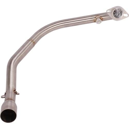Slip On Motorcycle Exhaust Front Connect Pipe Head Link Tube Stainless Steel Exhaust System For CFMOTO ST125 All Years