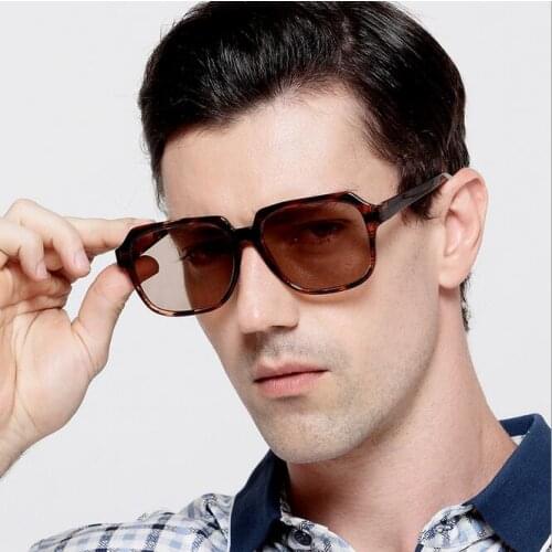 High Quality Brown Crystal Stone Oversized Frame Men Sunglasses Brand Designer Female Retro Sun Glasses