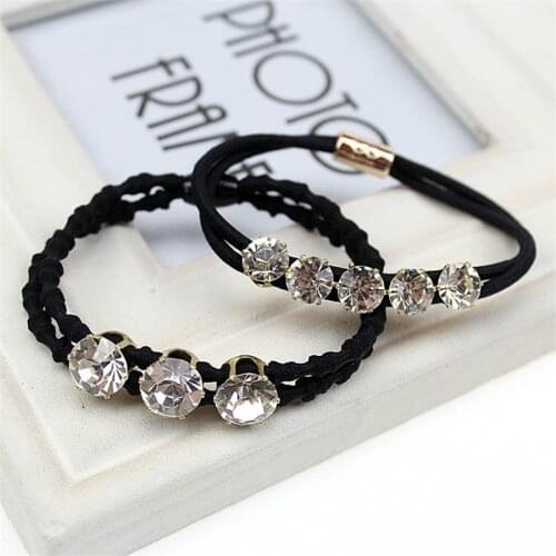 1PCS 3 Big Diamonds Hair Accessories For Women Headband,Elastic Bands For Hair For Girls,Hair Band Hair Ornaments For Kids