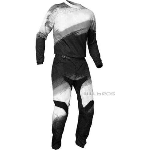 2021 Vapor Gear Set Off-road Dirtbike Mountain Bicycle Motorbike Riding Motocross Suit Mens Kits Racing Jersey Pants
