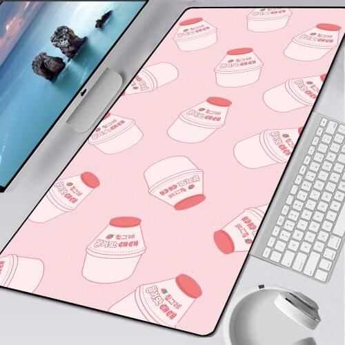 900x400mm Pink Mouse Pad 80x30cm Computer Gamer Keyboard DeskMat Pad to Mouse Gaming Mousepad XXL XL Large Office Tablet Carpet