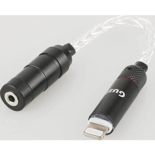 For Lightning to 3.5mm 2.5mm headphone jack adapter for iPhone 8 X 7 plus 5 6 5s