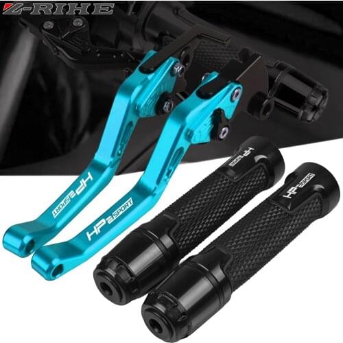 Motorcycle Accessories Aluminum Brake Clutch Levers Handlebar Knobs Handle Hand Grips Set For BMW HP2SPORT HP2 SPORT 2008-2011