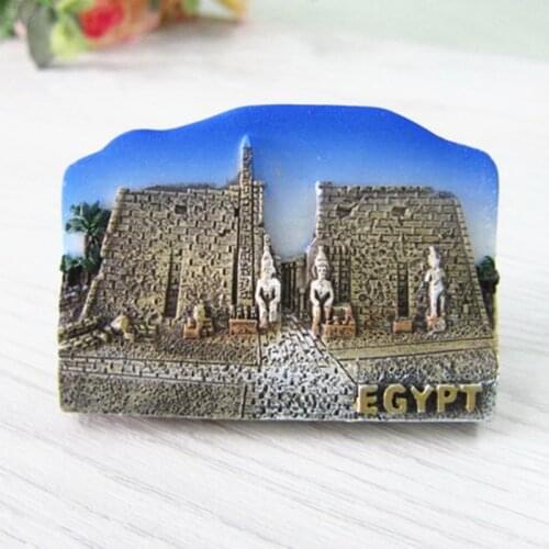 Ancient Egypt Luxortemple Obelisk Fridge Magnet Souvenir Craft Gifts