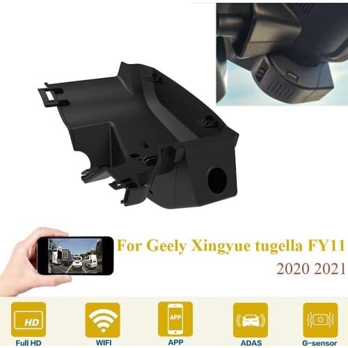 Car DVR Wifi Video Recorder Dash Cam Camera High Quality Full Hd For Geely Xingyue 260T 300T 350T 2020