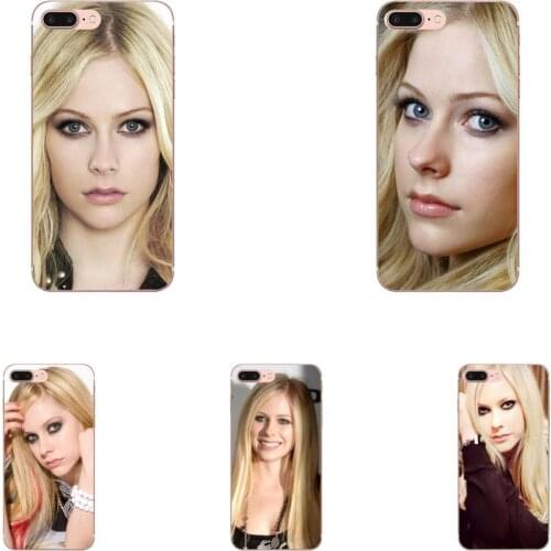 Superstar Avril Lavigne Shell Tpu Phone Case For Samsung Galaxy A10 A20 A20E A3 A40 A5 A50 A7 J1 J3 J4 J5 J6 J7 2016 2017 2018