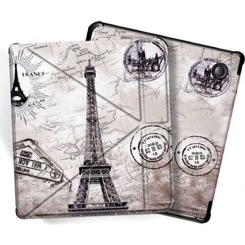 Transformer cover for Tolino Vision 7'' inch stand Origami case for Tolino Vision 5 auto sleep/wake