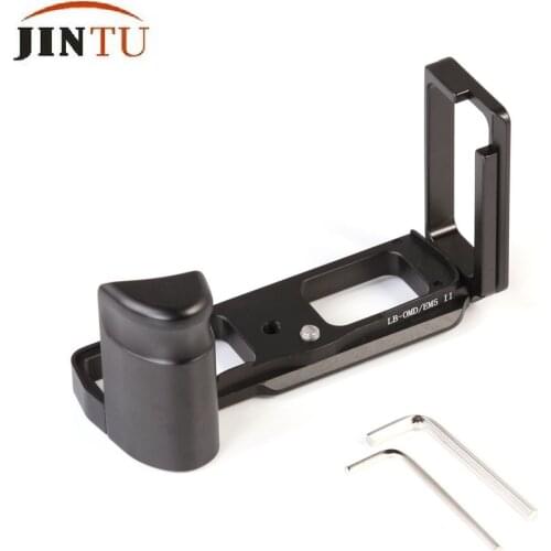 QR L-Bracket & Camera Grip Custom For Olympus OMD EM5II OM-D E-M5 Mark II RRS