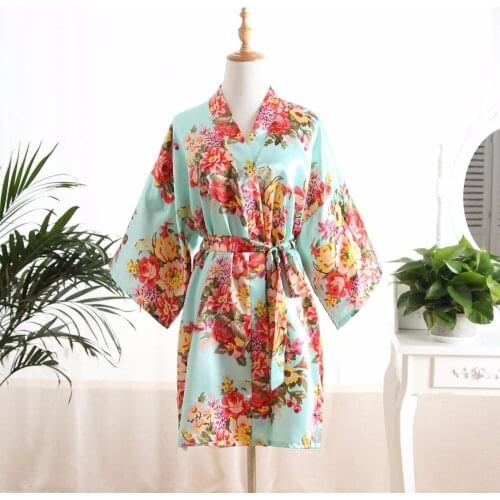 MeiYeSiDa Women's Silk Robes