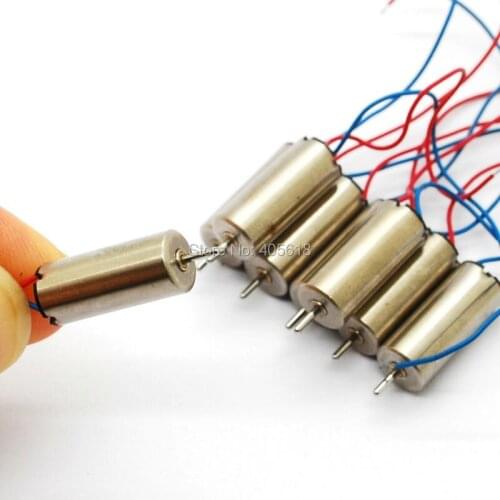 Low price 5pcs 6x14mm Coreless DC Motor Strong magnetic high speed for helicopter model aircraft toys top quality