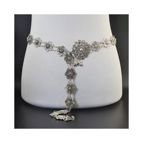 New fashions, carved waist chain, hot selling European and American ancient Beach Beach waist ornaments factory direct sale