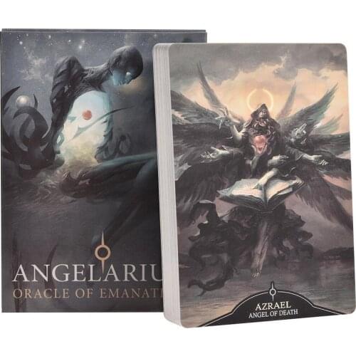 NEW Tarot Cards Durable Vivid Full English 33pcs Angelarium Version Oracle Of Emanations Board Game Cards Family Party Games