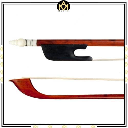 Professional 16" Viola Bow Snakewood Bow Baroque Style Round Stick AAA Grade White Horsehair Ebony Frog Fast Response