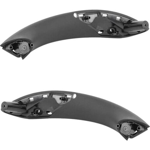 Sedan Inner Door Panel Handle Car Pull Trim Cover for BMW 3 Series F30 Black
