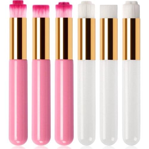 2021Nasal Pore Cleaning Brush WashingEyelash Cleaner Brush Skin Care Makeup Tools Acne Brush Black Head Brush Clean Pore Brush