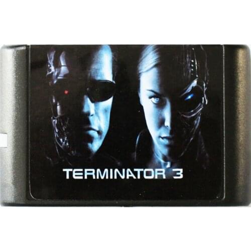 Terminator 3 16 bit MD Game Card For Sega Mega Drive For SEGA Genesis