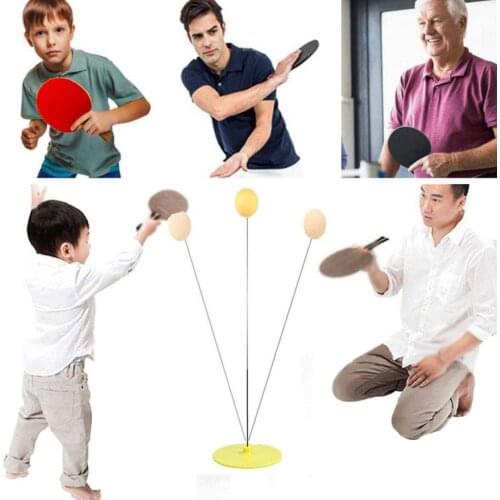 Vision training decompression parent-child table tennis training elastic axis table tennis training device decompression toys
