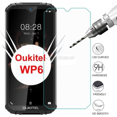 Tempered Glass For Oukitel WP6 Glass Screen Protector Phone Glass Explosion-Proof For OUKITEL WP6 Screen Protective Film