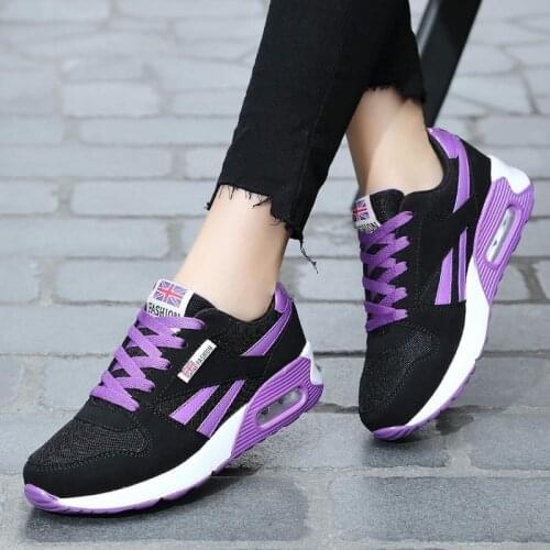 VTOTA Fashion Casual Shoes Woman Breathable Sneakers Women Lace Up zapatos de mujer zapatillas Female Wedges Platform Shoes