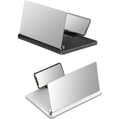 10/12 Inch Universal Full Screen Display Phone Screen Magnifier 3D Eye Protection Movie Video Amplifier With Folding Stand
