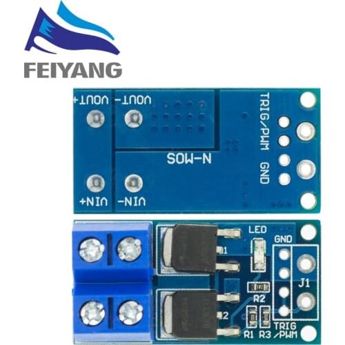 10PCS 15A 400W MOS FET Trigger Switch Drive Module PWM Regulator Control Current Panel Board Module Diy Kits 15 A