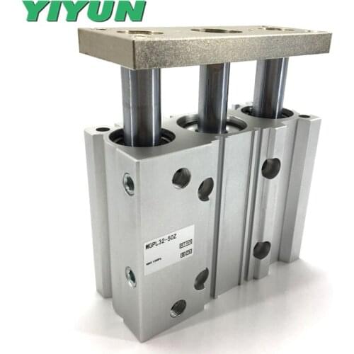 MGPL63-10,20,25,30,40,50,75,100,125 MGPL63-10A,20A,25A,30A,40A,50A,75A,100A,125A/AZ/Z YIYUN Compact Cylinder MGP MGPL Series