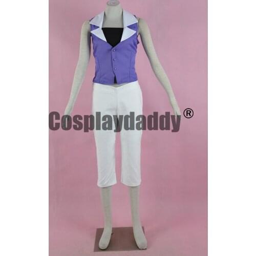 Mobile Suit Gundam 00 Tactical Forecaster Sumeragi Lee Noriega Casual Wear Outfit Cosplay Costume F006