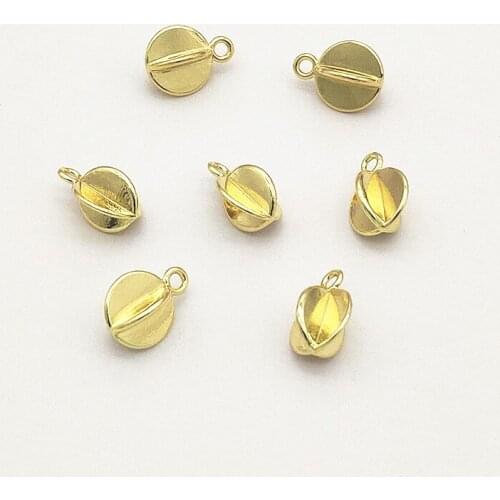 New Arrival! 13x10mm 100pcs Zinc Alloy Carambola Shape Charm for Handmade Earring DIY Parts,Jewelry Findings & Components