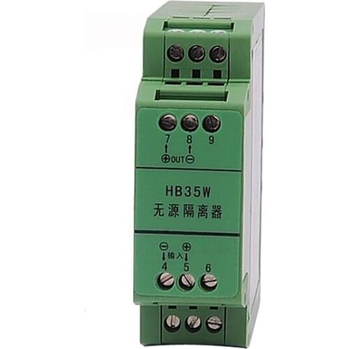 HB35W passive isolator 4-20mA signal isolation module converter safety gate isolation gate