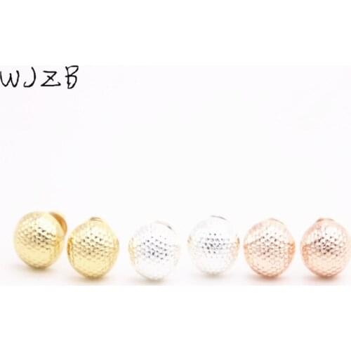 Geometrical shape half a sphere stud earrings Fashion series beautiful spherical ear nails Design for beautiful women