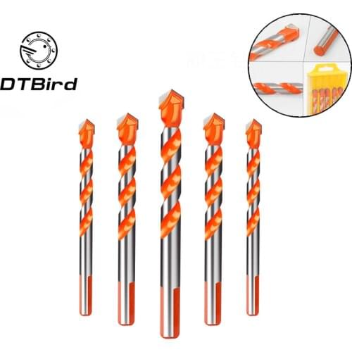 6mm-12mm Electric Tools Diamond Drill Bit Hammer Concrete Ceramic Tile Metal Drill Bits Round Shank DIY Wall Hole Saw Drilling