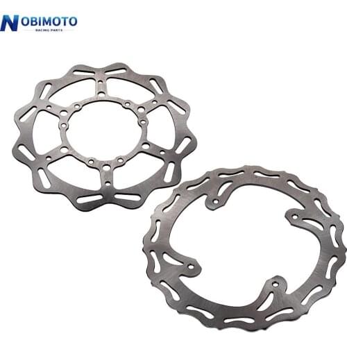 Motorcycle 270mm 240mm Front Rear Brake Disc Rotor Disk For HONDA CR CRF 125 250 250RX 450RX 450RWE 95-20 Motorcross Dirt Bike