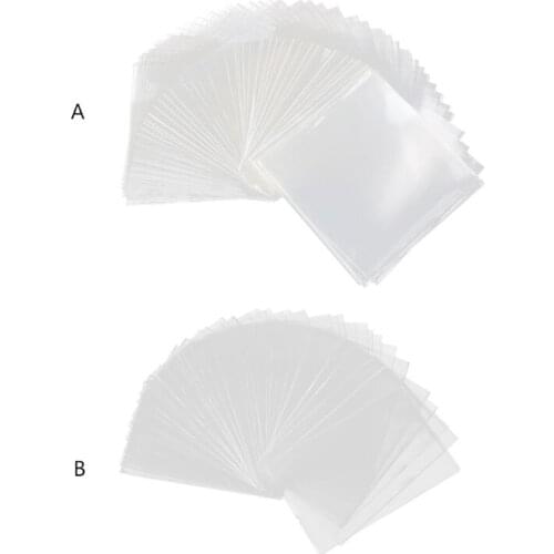 100pcs Card Sleeves Magic Board Game Tarots Three Kingdoms Poker Cards Protector 8.2*8.2cm