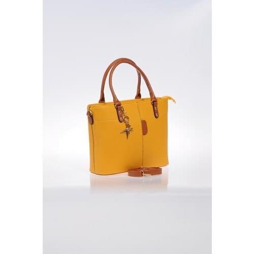 Milkshake Female Shoulder Bag Mpist9080 Yellow Tan