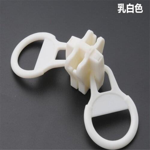 1PCS DIY Accessories 1PCS NO.20 resin zipper slider square plastic extra large zipper head color:black ,white