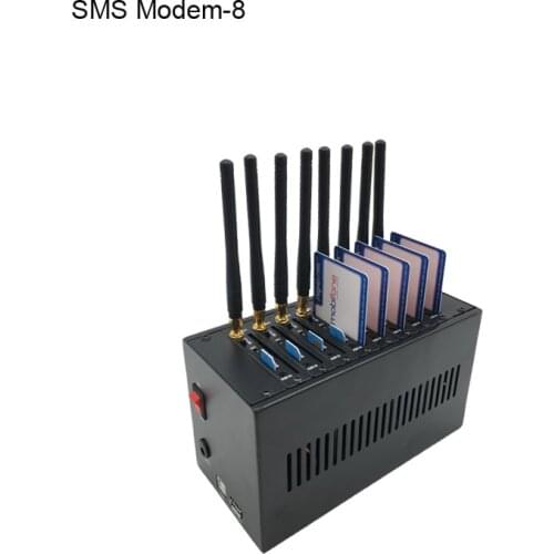 4G UC25 8 Port Bulk SMS Modem Pool With Imei Change