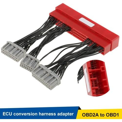 OBD2A to OBD1 ECU Jumper Conversion Harness Adaptor Wiring Harness For Honda Civic Accord Car Accessories