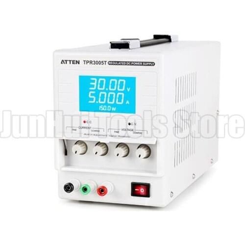 ATTEN 220V TPR3005T 5A Single Channel Linear DC Power Supply