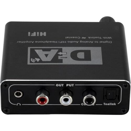 Digital Optical Coaxial to Analog Audio Converter Digital Coaxial Conversion Simulation NK-Shopping