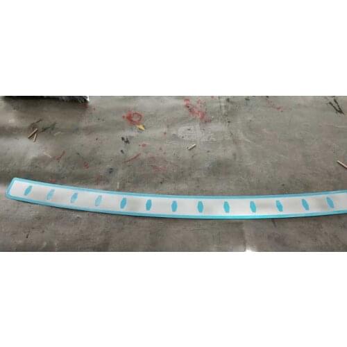 For Volvo XC60 2018 2019 2020 stainless steel Rear Bumper Protector Sill Trunk Tread Plate Trim Car Accessories