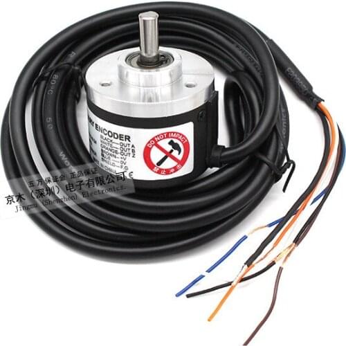 E40S6-2500-3-N-24 incremental rotary encoder with shaft 6 2500 pulse 6months warranty