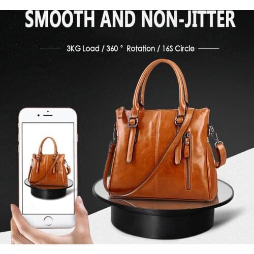 1.5KG 360 Degree Electric Photography Rotating Table Photography Rotating Turntable Display Stand Video Shooting Props Turntable