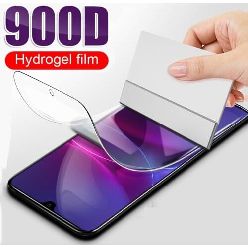 9H Hydrogel Film For Huawei Y7 Y6 Y5 Prime 2018 Y9 2019 Y5 Lite Protective Huawei Y5P Y6P Y7P Y8P Screen Protector