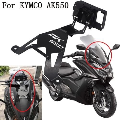 Bracket mobile phone GPS board bracket mobile phone holder USB For KYMCO AK 550 AK550 ak550 KYMCO Motorcycle Accessories